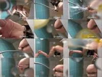 Prolapse Enema in bathroom before live cam show FullHD 1080p / 276.7 MB