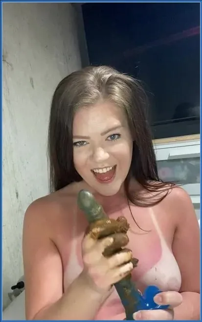 Download Cleaning my Dirty Dildo - Kaviar, Anal with Foxness SD ShitWorld.net